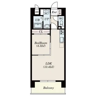 愛知県名古屋市中区新栄2丁目【マンション】の間取り
