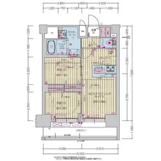 愛知県名古屋市中区上前津1丁目【マンション】の間取り