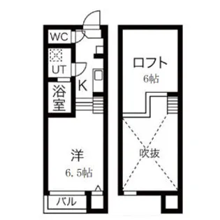 愛知県名古屋市中村区長戸井町4丁目【アパート】の間取り