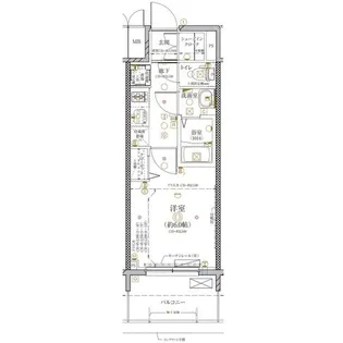 愛知県名古屋市中区正木4丁目【マンション】の間取り