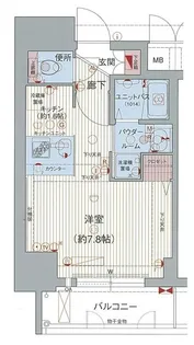 愛知県名古屋市千種区今池4丁目【マンション】の間取り