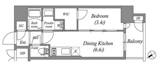 愛知県名古屋市中区新栄2丁目【マンション】の間取り