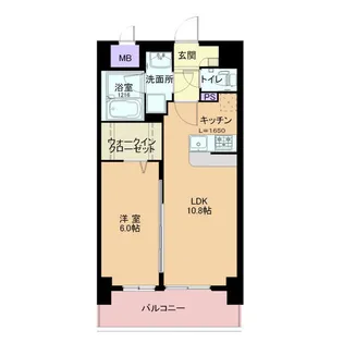 愛知県名古屋市中区松原1丁目【マンション】の間取り