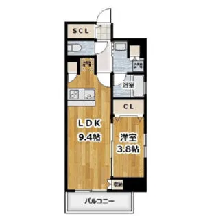 愛知県名古屋市中区丸の内3丁目【マンション】の間取り