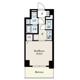 愛知県名古屋市北区上飯田通1丁目【マンション】の間取り