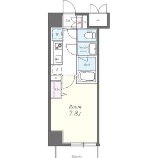 愛知県名古屋市中村区烏森町6丁目【マンション】の間取り