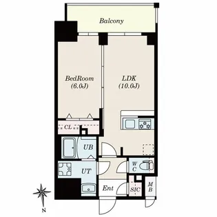 愛知県名古屋市東区古出来1丁目【マンション】の間取り