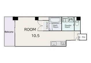 グランレブリー寺町松原【3階】の間取り