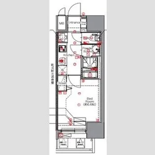 愛知県名古屋市中区橘1丁目【マンション】の間取り