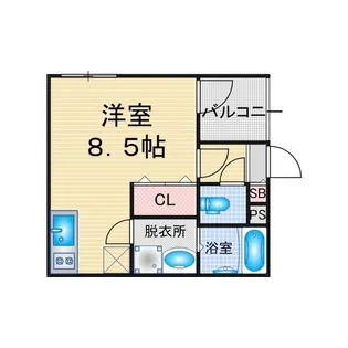 愛知県名古屋市西区稲生町5丁目【アパート】の間取り