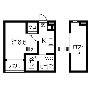 愛知県名古屋市中村区沖田町【アパート】の間取り