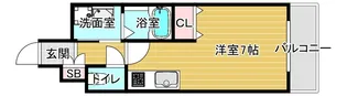THE GARNET SUITE RESIDENCE 京都駅南【3階】の間取り