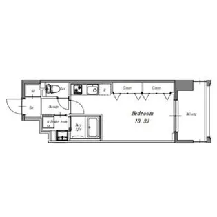 愛知県名古屋市中区丸の内3丁目【マンション】の間取り