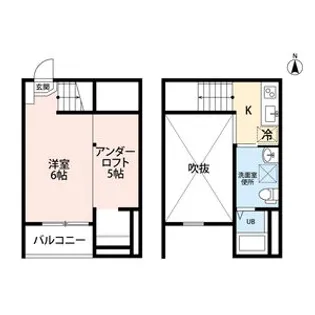 愛知県名古屋市西区円明町【アパート】の間取り