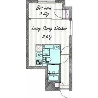愛知県名古屋市昭和区東畑町1丁目【マンション】の間取り
