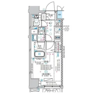 愛知県名古屋市中区大須2丁目【マンション】の間取り