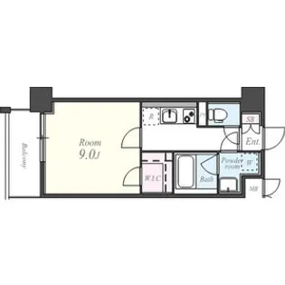 ツインアウルズ【10階】の間取り
