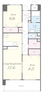 パン・スケープ【4階】の間取り