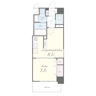 愛知県名古屋市千種区内山2丁目【マンション】の間取り