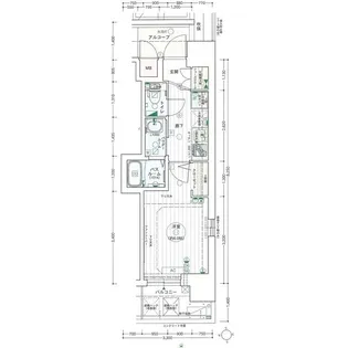 愛知県名古屋市東区泉2丁目【マンション】の間取り