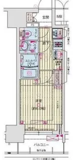 愛知県名古屋市中区葵1丁目【マンション】の間取り