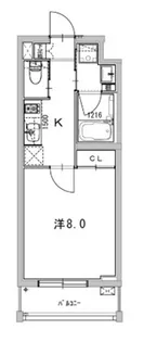 ルイーズ LOUISE【1階】の間取り