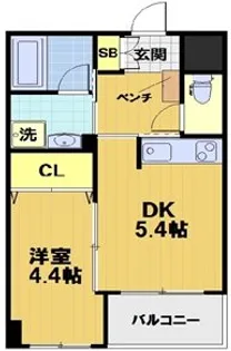 武三ビルディング【2階】の間取り