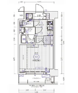 エステムコート京都西院【5階】の間取り