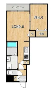 シルス藤森【3階】の間取り