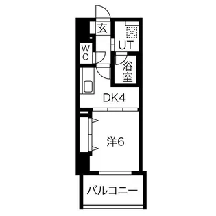 さくらHILLS NISHIKI PLATINUM RESIDENCE【3階】の間取り