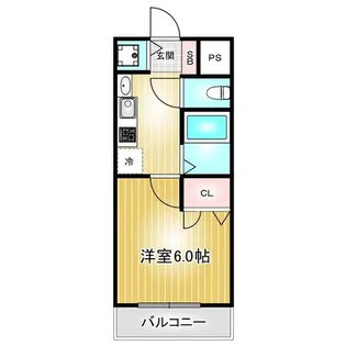 プレサンス泉アーバンゲート【5階】の間取り