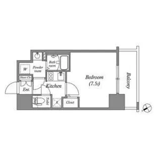 エスリード新栄テセラ【2階】の間取り