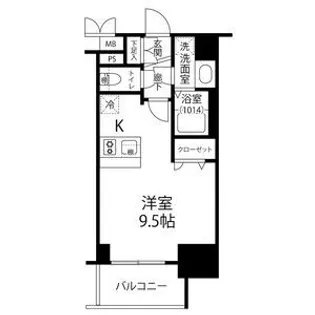 プレサンス上前津リラシス【5階】の間取り