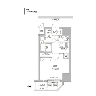 エスリード大須デュオ【3階】の間取り