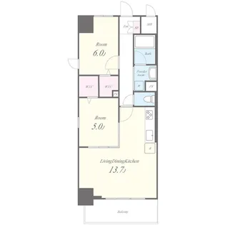 シュトルツ栄【2階】の間取り