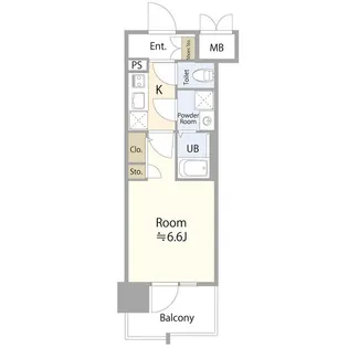 エスリード葵 広小路通【4階】の間取り