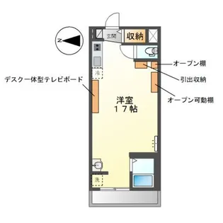 ミスティおいせ【3階】の間取り