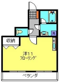 メゾンドシェティ【203号室】の間取り