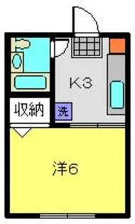 サンクリスティー【106号室】の間取り