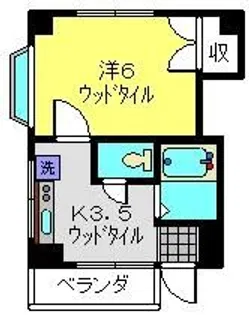 フェリシモサチ【3階】の間取り