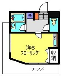 メゾンドシェティ【101号室】の間取り