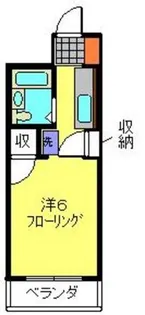 エクセレント日吉【102号室】の間取り