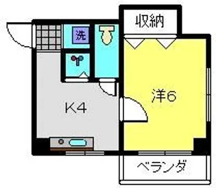 フェリシモサチ【3階】の間取り