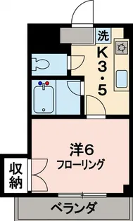 トラッドワカシマII【3階】の間取り