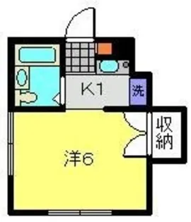 リライ多摩川【108号室】の間取り