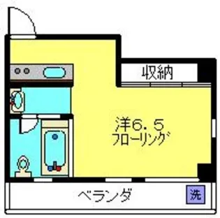 シャイン元住吉【3階】の間取り