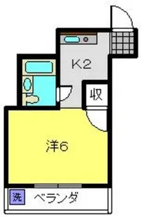 グリーンヒルIII【103号室】の間取り