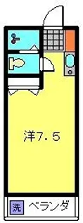 レモンハウス多摩川【203号室】の間取り