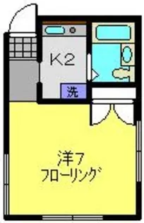 スカイコート【103号室】の間取り