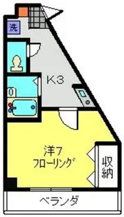アスタリスク日吉【108号室】の間取り
